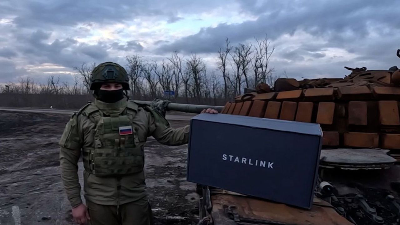 Russian forces exploit Starlink to boost battlefield tactics