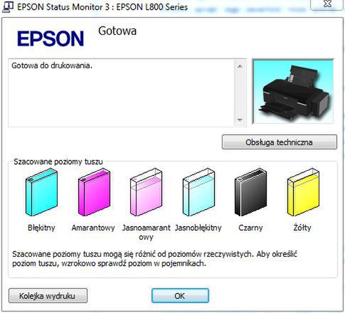 Epson Status Monitor 3 - po 150 fotkach 10 x 15 cm w najwyższej jakości