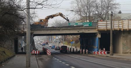 Lublin: Zamkną jezdnię pod wiaduktem na ul. Droga Męczenników Majdanka