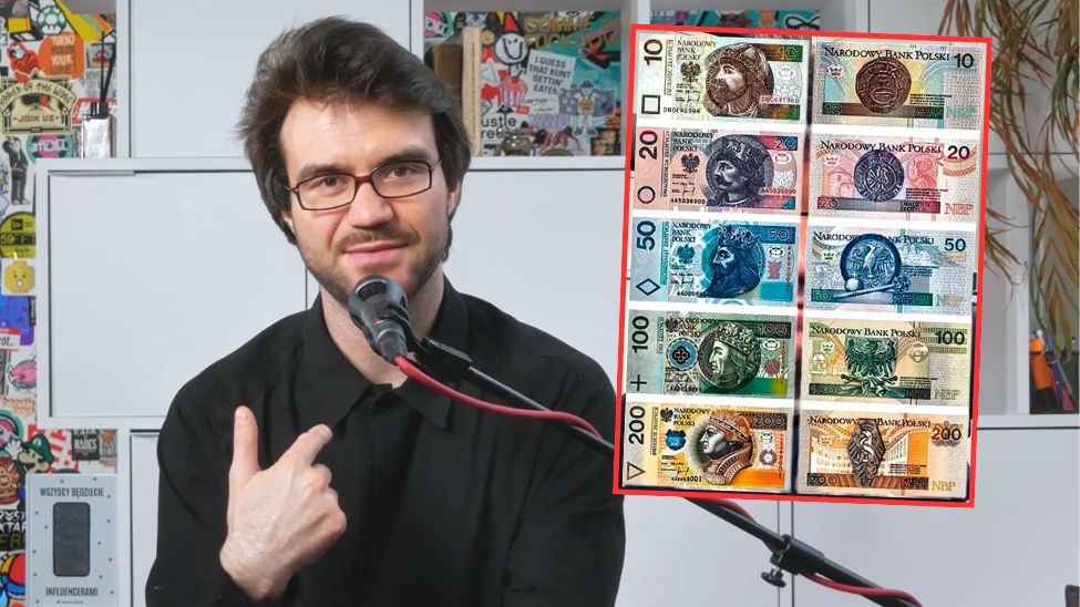 Rafał Masny o polskich banknotach. Proponuje zmianę