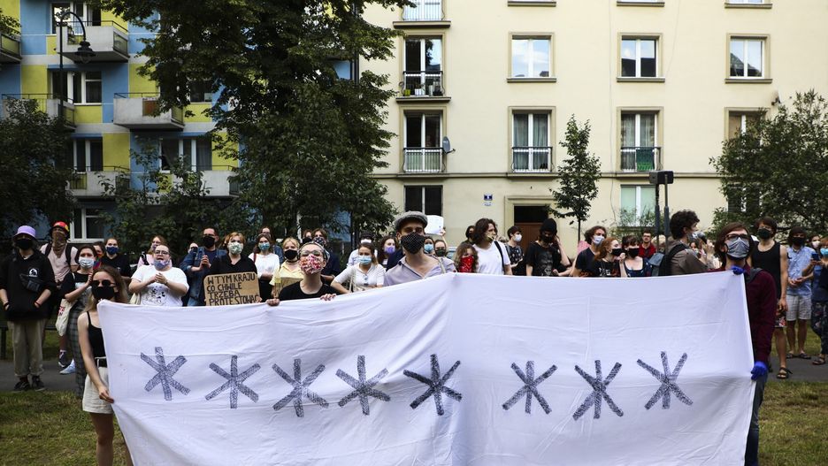Kraków. Protest przed siedzibą Prawa i Sprawiedliwości (zdj. arch.)