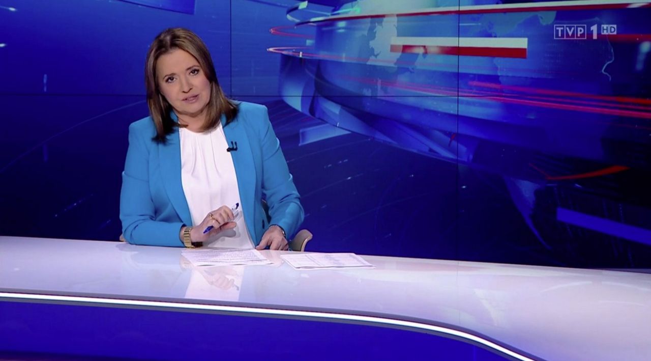 Danuta Holecka jest szefową redakcji "Wiadomości" TVP