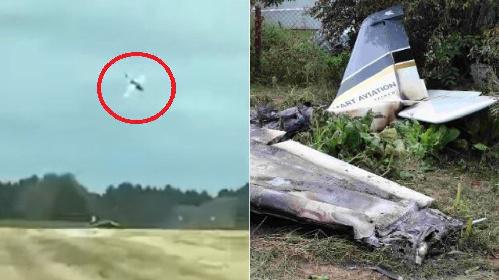 Raport o okolicznościach wypadku awionetki pod Lesznem