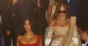Kim Kardashian zaliczyła wpadkę na weselu miliarderów. "Obrzydliwa" kreacja gwiazdy