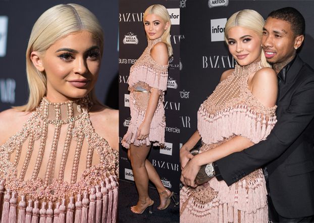 Kylie Jenner pozuje z chłopakiem w Nowym Jorku (ZDJĘCIA)