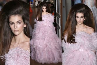 ZJAWISKOWA córka Cindy Crawford na pokazie Valentino (ZDJĘCIA)