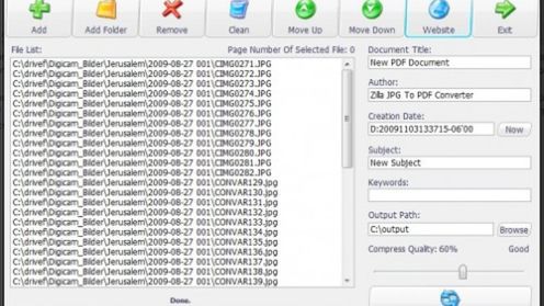 Konwertowanie zdjęć do dokumentu PDF 1