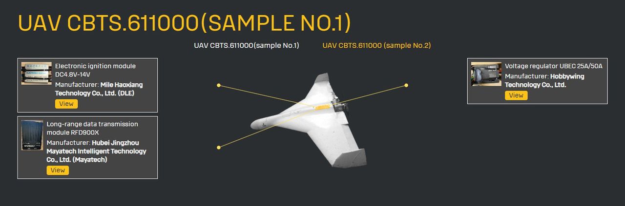 Nowy rosyjski dron UAV CBTS.611000