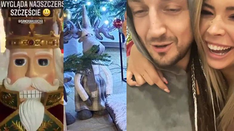 Sandra Kubicka udekorowała mieszkanie na święta z Baronem 