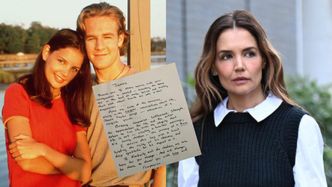 Katie Holmes i James Van Der Beek zagrali razem w "Jeziorze marzeń". Aktorka pożegnała go we wzruszającym liście