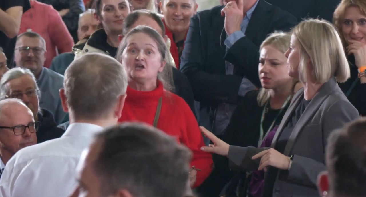 Spięcie na spotkaniu z Tuskiem. "Proszę odejść"