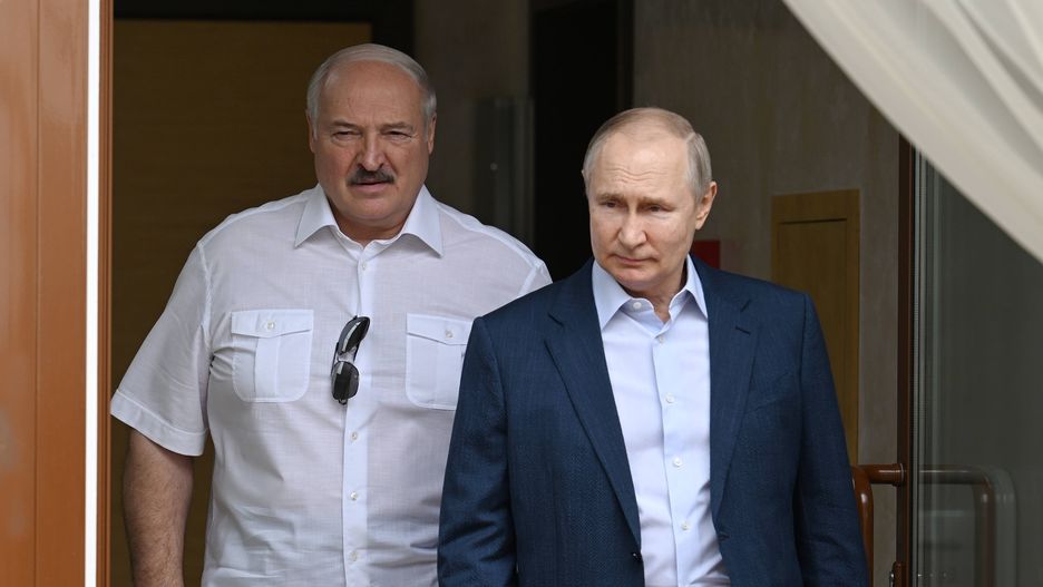 Putin i Łukaszenka