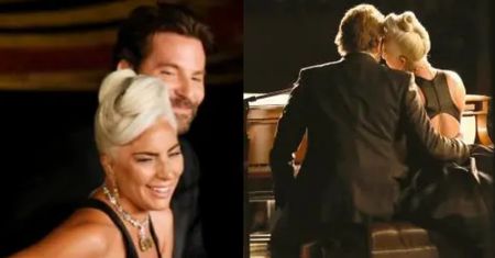 Lady Gaga za bardzo weszła w rolę? "Kusiła Bradleya przy fortepianie" (KLIKA PUDELKA)