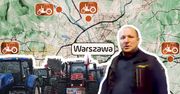 Ruszyli na Warszawę. Jeden z rolników: "Nie chcę nikogo straszyć, to nie wycieczka"