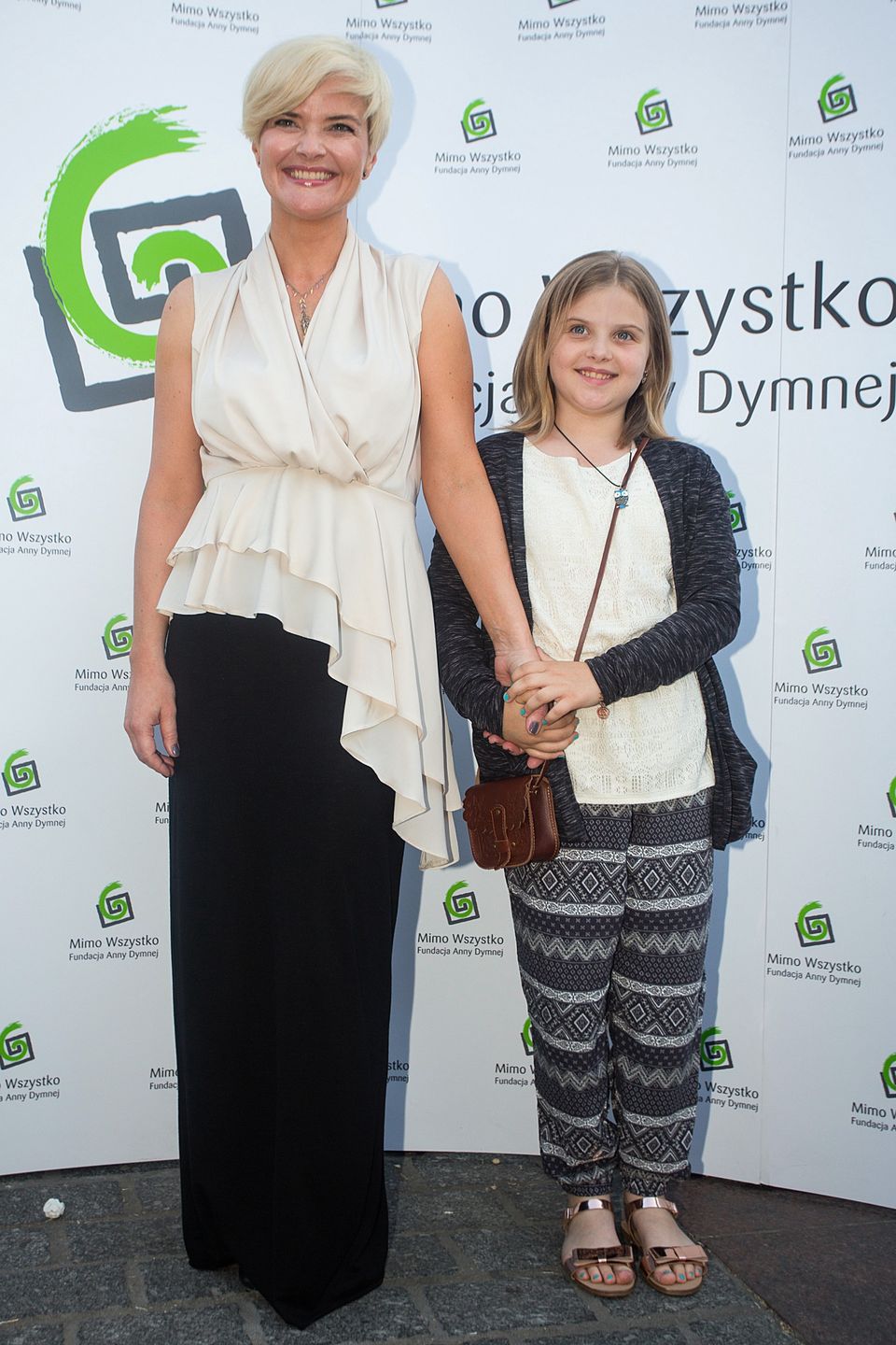 Monika Zamachowska na starych zdjęciach z córką Zosią