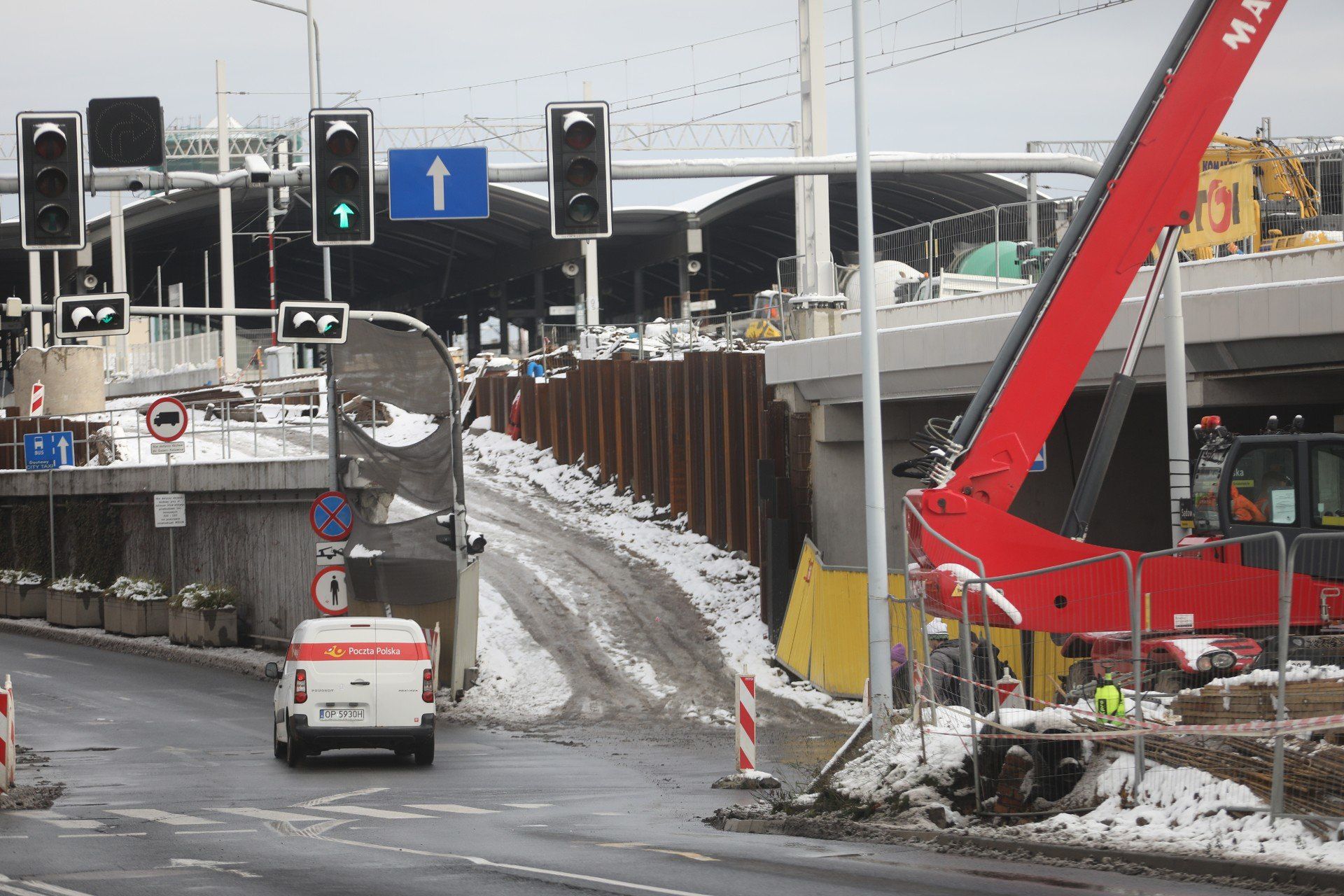 Trwa przebudowa katowickiego węzła kolejowego w Katowicach