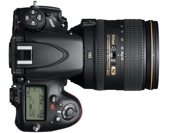 Nikon D800 góra