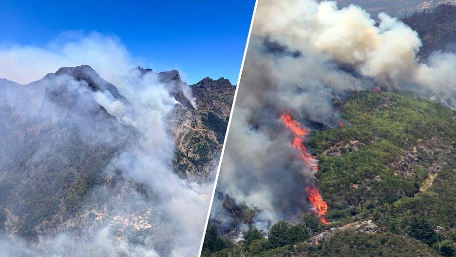 Przez pożary na Maderze konieczna była ewakuacja kilkuset osób