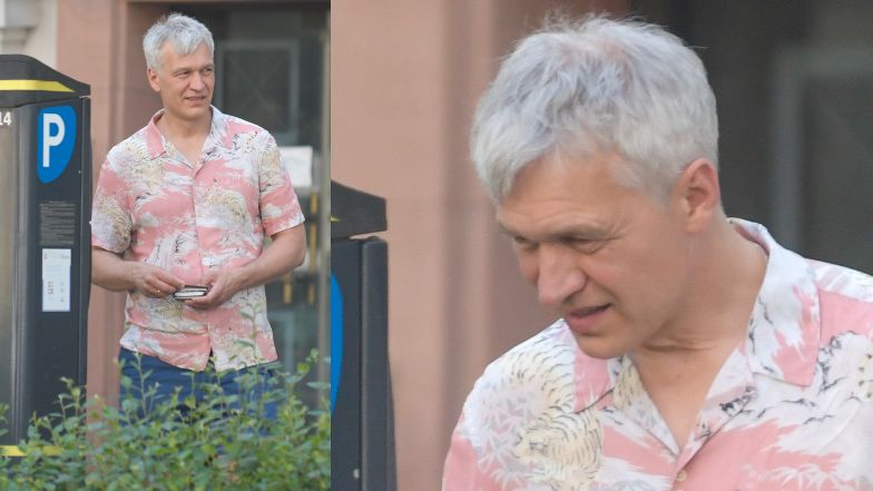 Aleksandra i Michał Żebrowscy załatwiają sprawunki na mieście