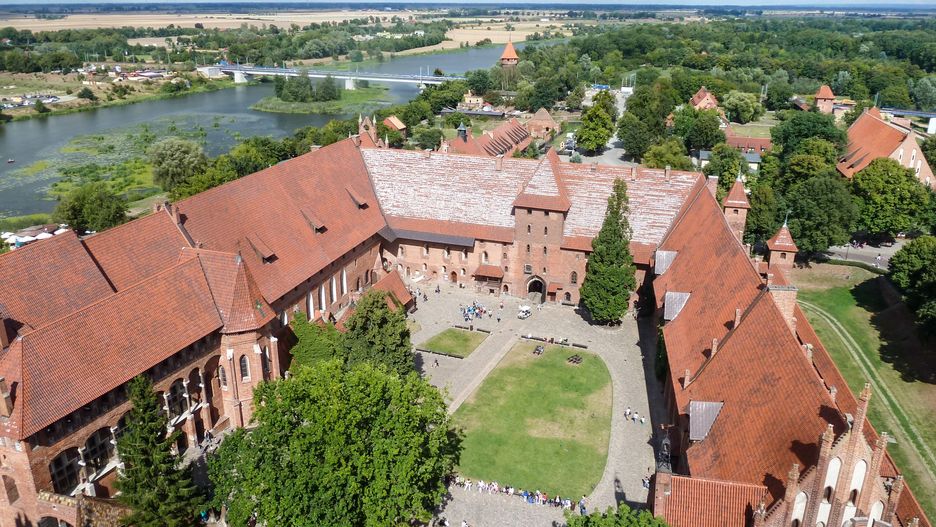 Zamek w Malborku przyciągnął uwagę Brytyjczyków