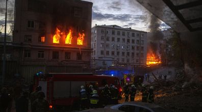 Rakiety nad Kijowem. "Pozdrowienia" z Moskwy Putina?