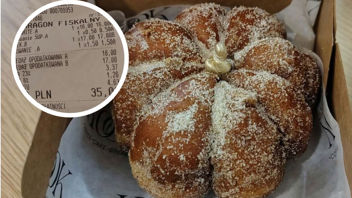 Pączek w kształcie dyni