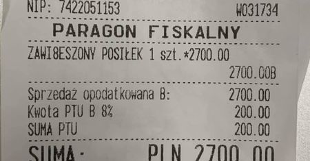 Pamiętacie "zawieszoną kawę"? Tajemniczy klient w Gdańsku zawiesił posiłki za ponad 3 tys. zł