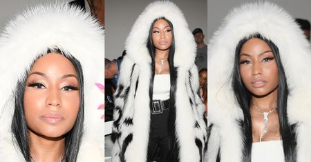 Nicki Minaj w futrze z lisów za 85 tysięcy złotych