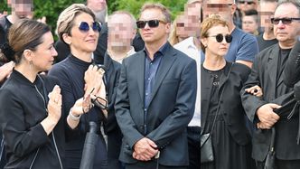 Tak wyglądała świecka ceremonia pożegnalna Joanny Kołaczkowskiej. Z głośników wybrzmiały słowa artystki, przemawiali przyjaciele