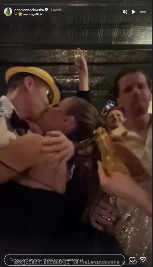 Anna Lewandowska, Robert Lewandowski i Wojciech Szczęsny