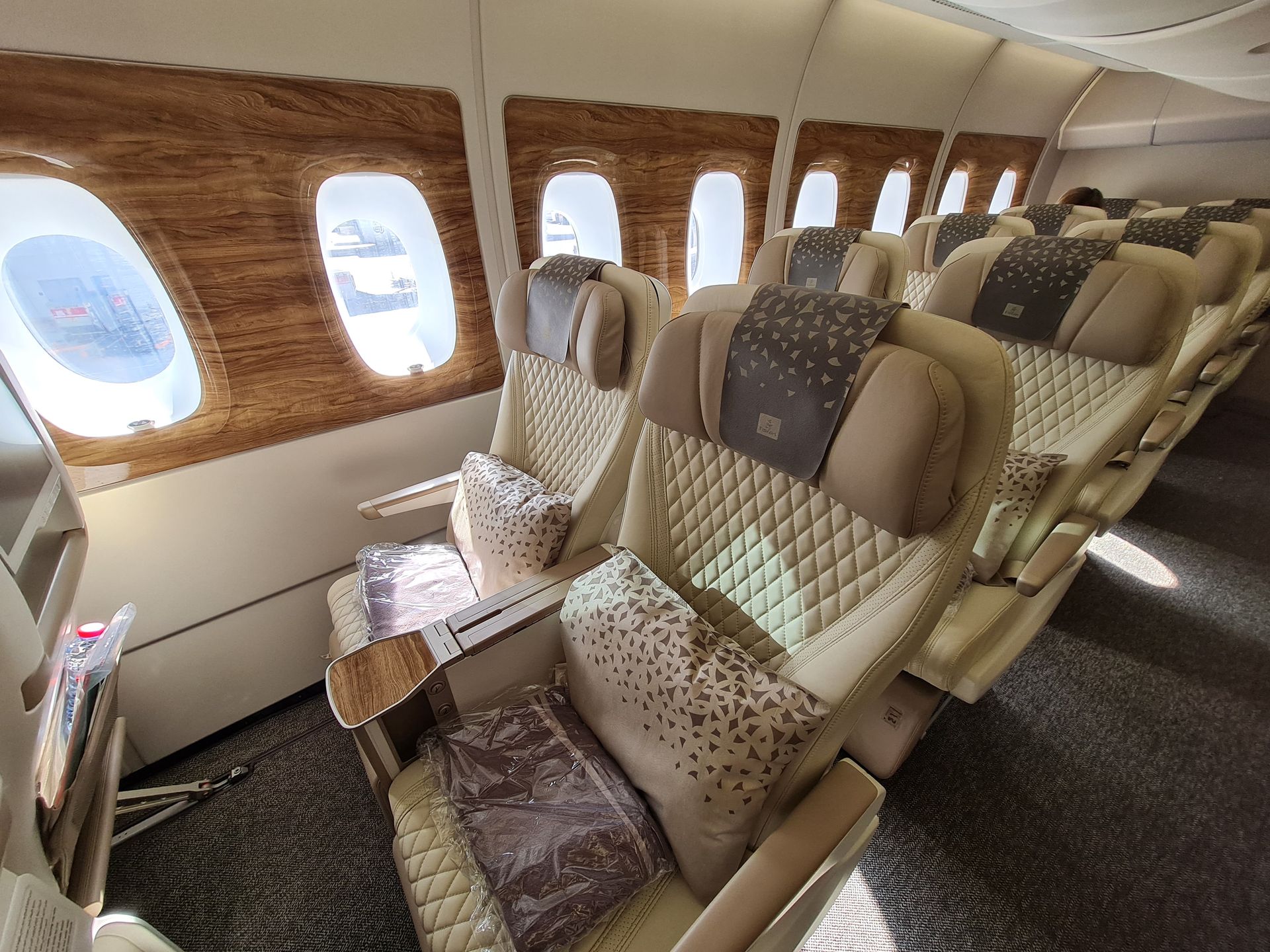 Przetestowaliśmy klasę premium w samolocie Airbus A380 linii Emirates