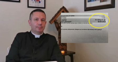 Proboszcz pokazał fakturę za gaz. "Rachunki zwalają z nóg"