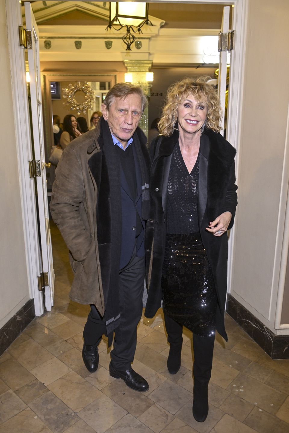 Jan Englert i Beata Ścibakówna