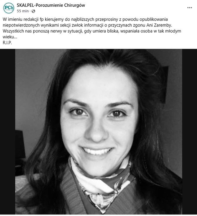 Wpis pojawił się 26 maja wieczorem