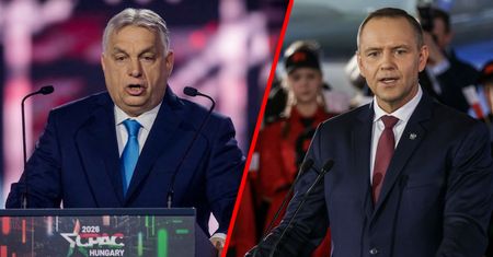 Spotkanie Nawrockiego z Orbanem. Tak tłumaczy się Pałac