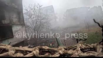 Rosjanie w Pokrowsku. Szarża ukraińskiego czołgu we mgle