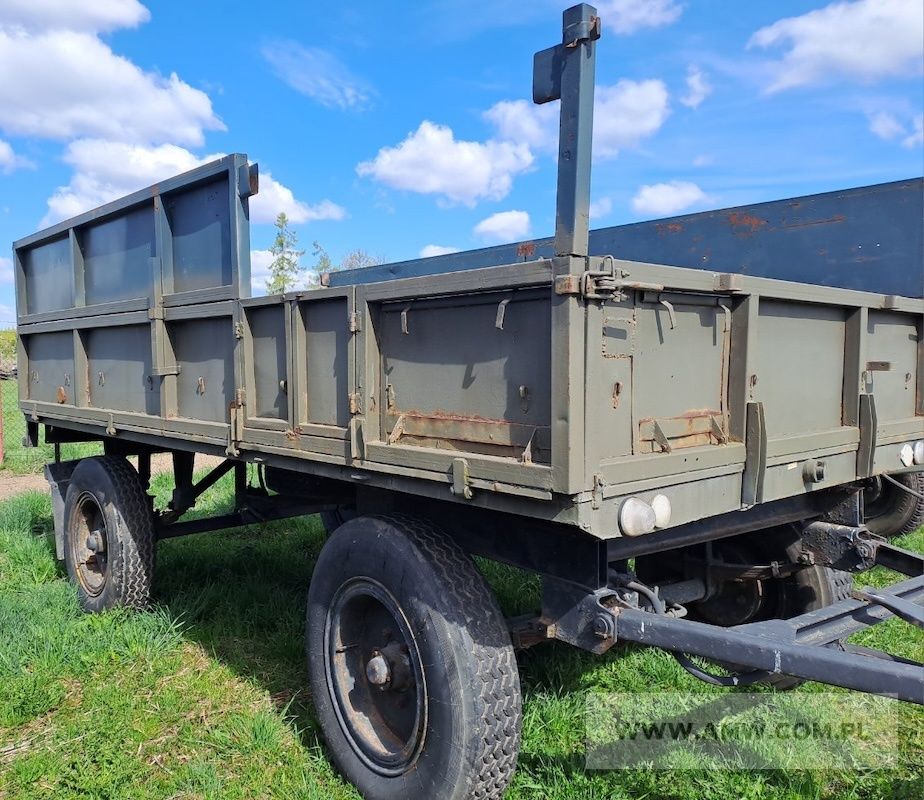 Przyczepa transportowa średniej ładowności D-46, 2-osiowa (ładowność do 4 t)