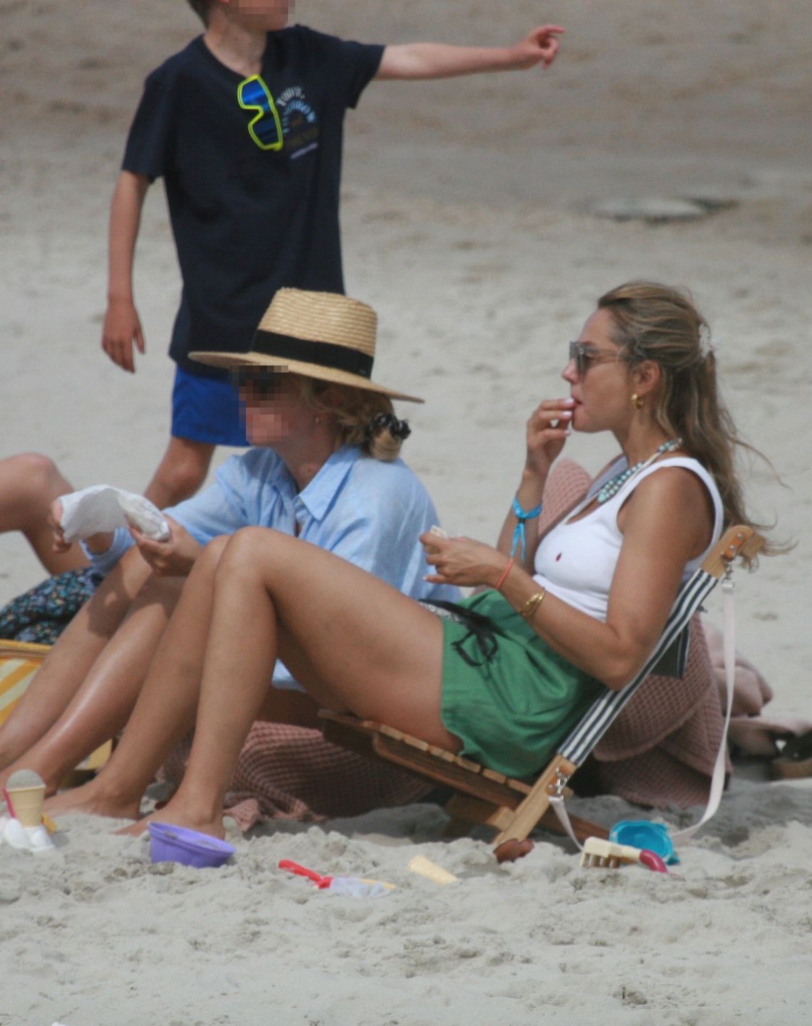 Małgorzata Socha na plaży. Tak wypoczywała z rodziną