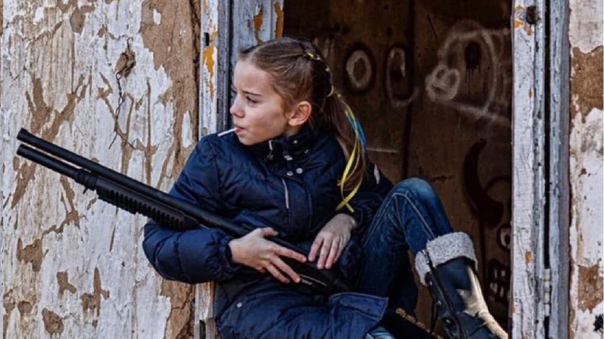 Zdjęcie z wojny w Ukrainie, które obiegło świat