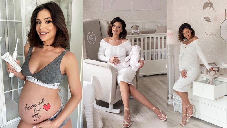 Klaudia Halejcio chwali się pokoikiem dla córeczki