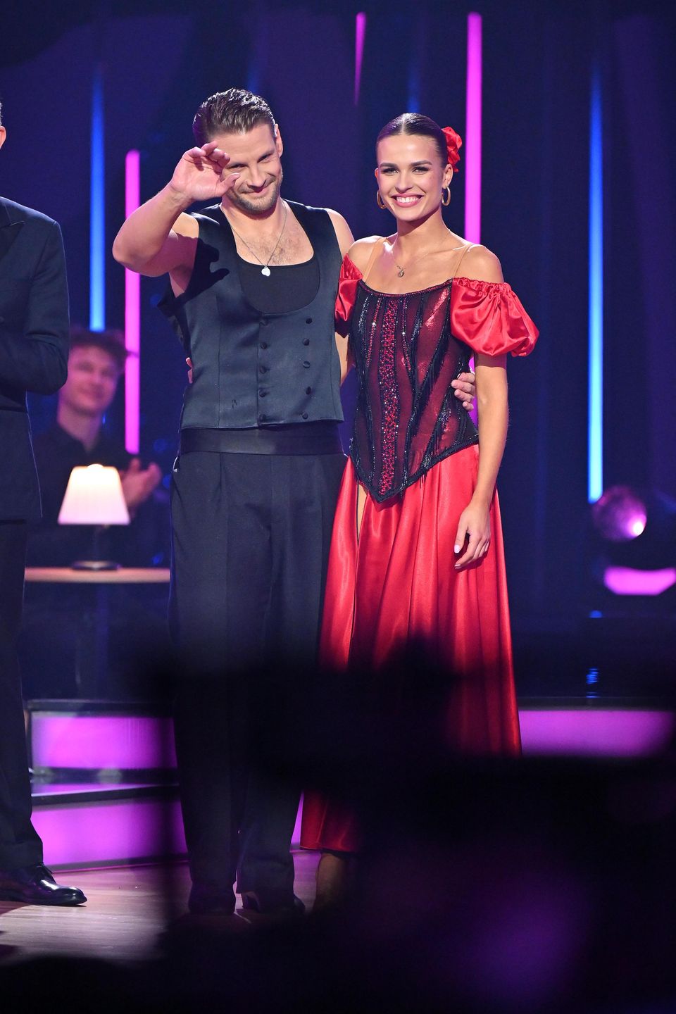 Sebastian Fabijański i Julia Suryś