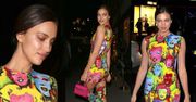 Wystylizowana Irina Shayk bawi się w Londynie