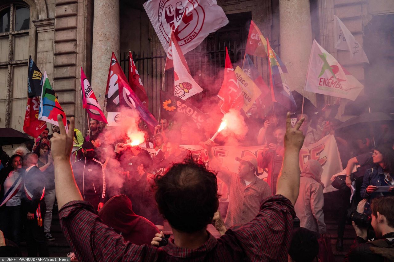 Demonstration in Lyon