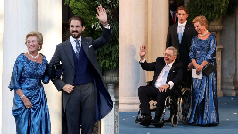 Ślub syna króla Grecji i córki szwajcarskiego miliardera