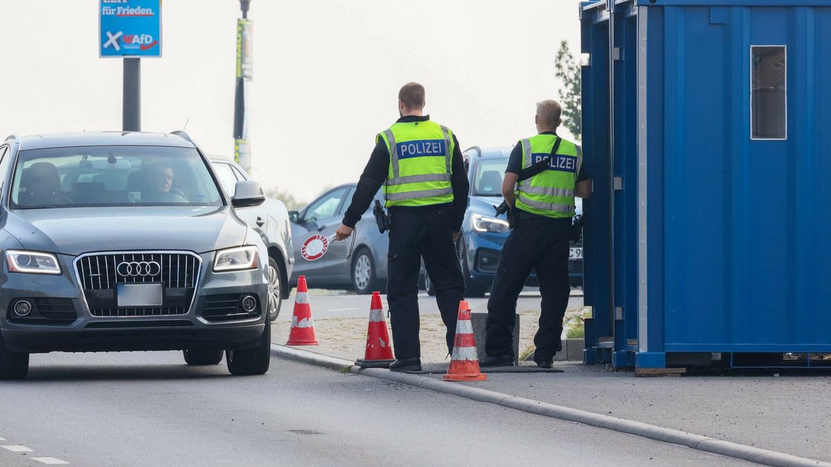Kontrola na polsko-niemieckiej granicy, Frankfurt nad Odrą, wrzesień 2024 roku