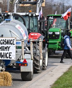 Rolnicy wciąż protestują. Blokady dróg i obornik przed urzędem