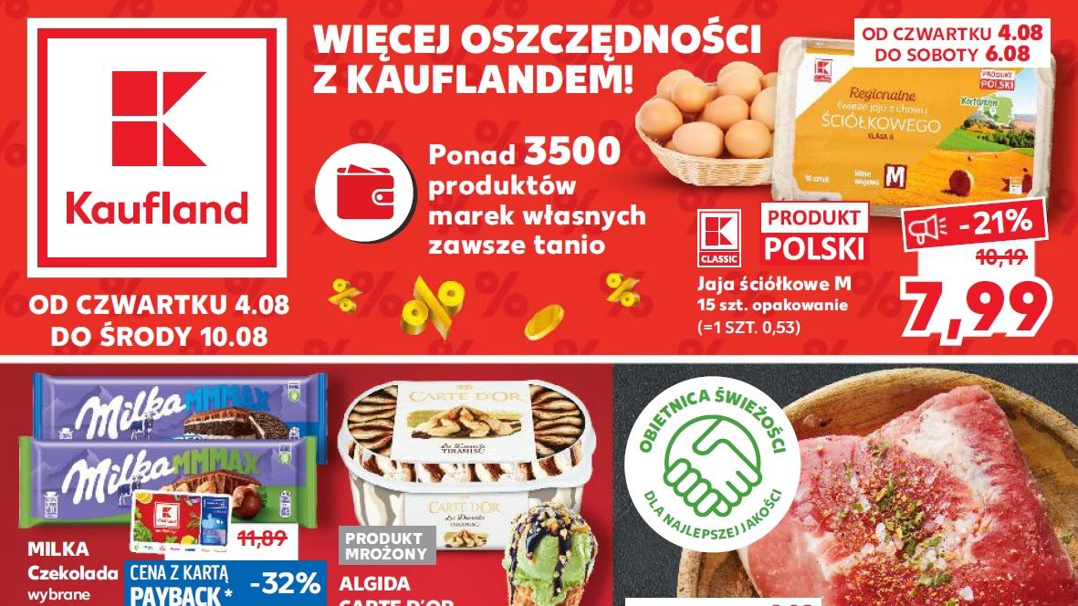 Kaufland gazetka od 4.08 22 - czwartku 4 sierpnia