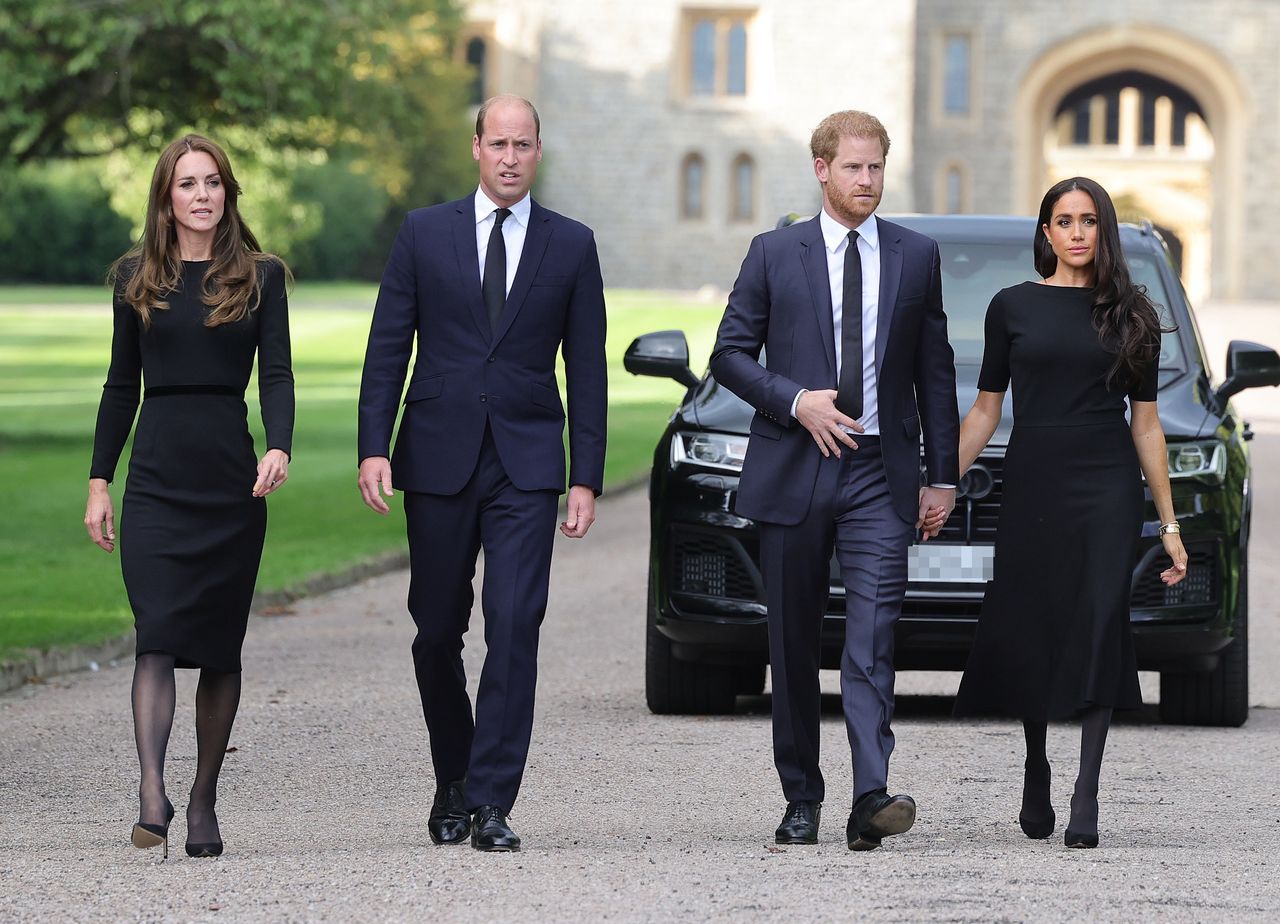 Kate and William and Harry and Meghan