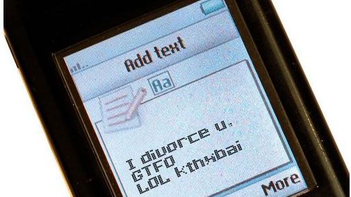Rozwód przez SMS? 1