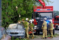 Warszawa. Burza nad stolicą